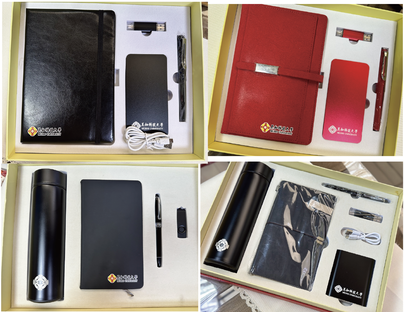 客製保溫瓶筆記本禮盒