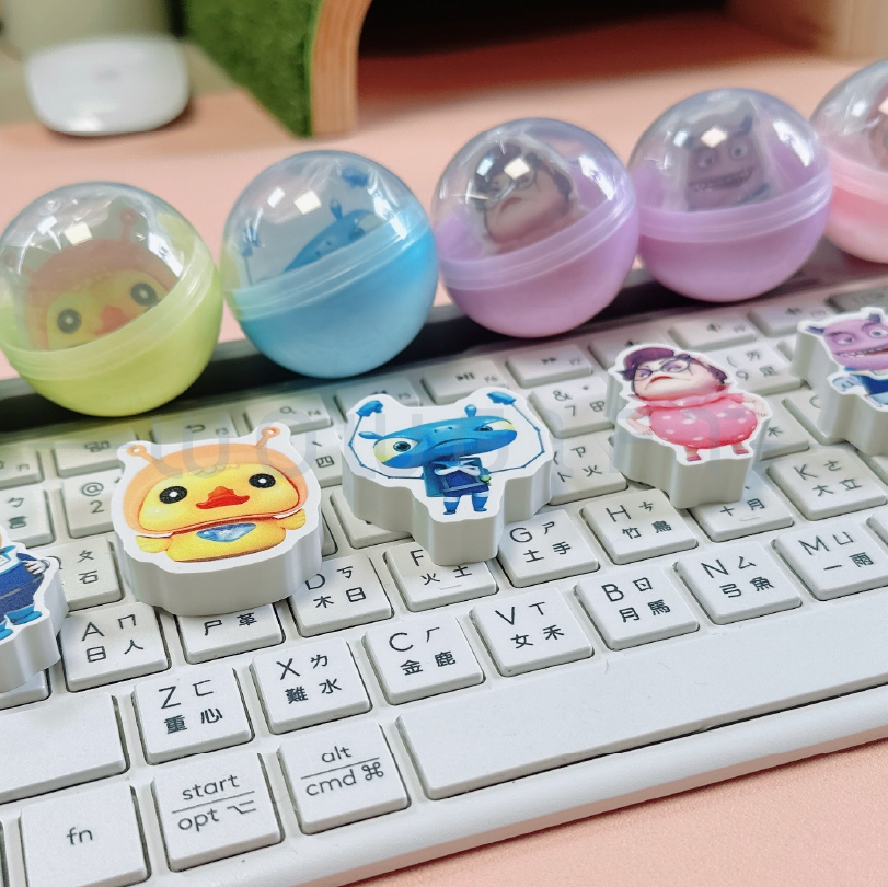 造型橡皮擦扭蛋