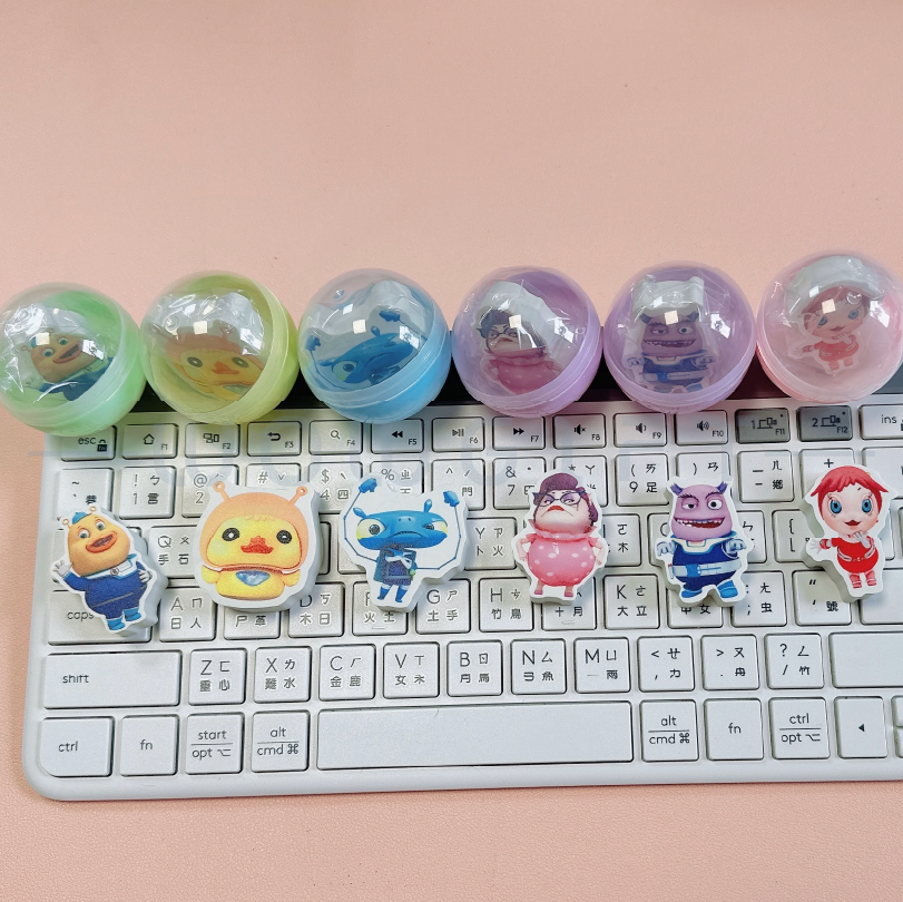 造型橡皮擦扭蛋