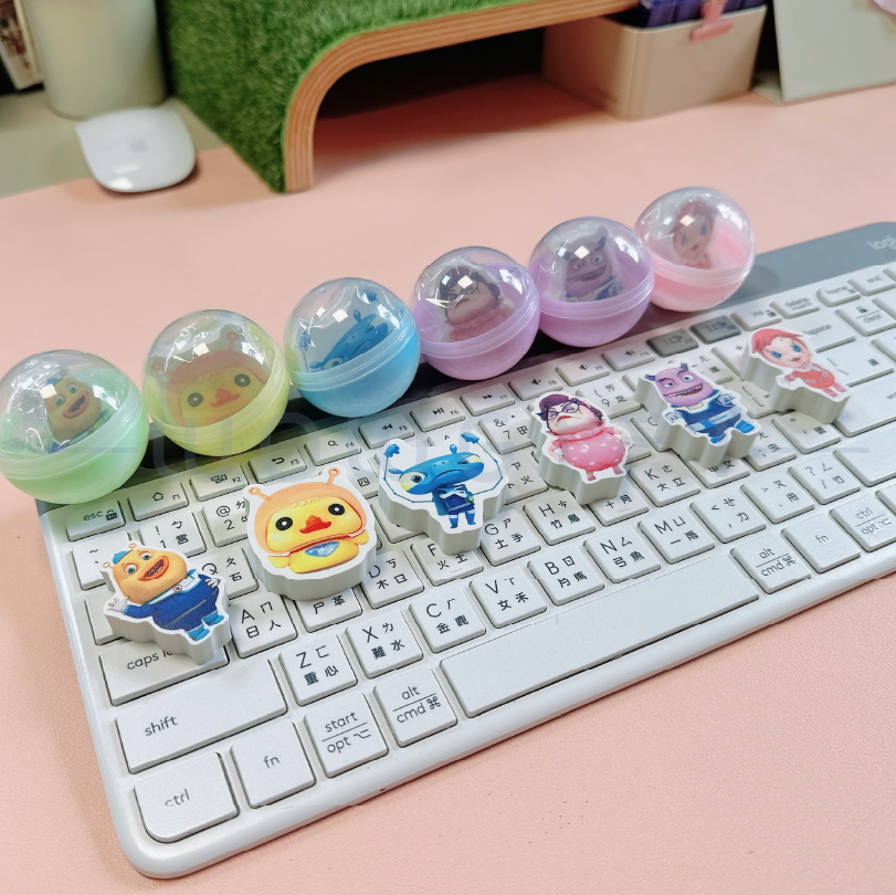 造型橡皮擦扭蛋