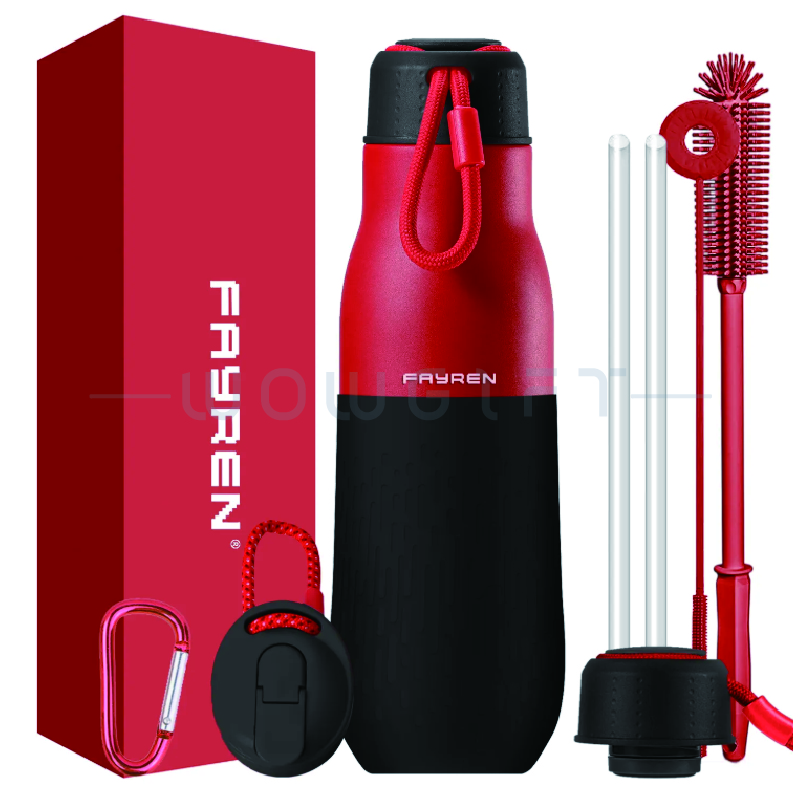 真空雙層保溫瓶吸管組