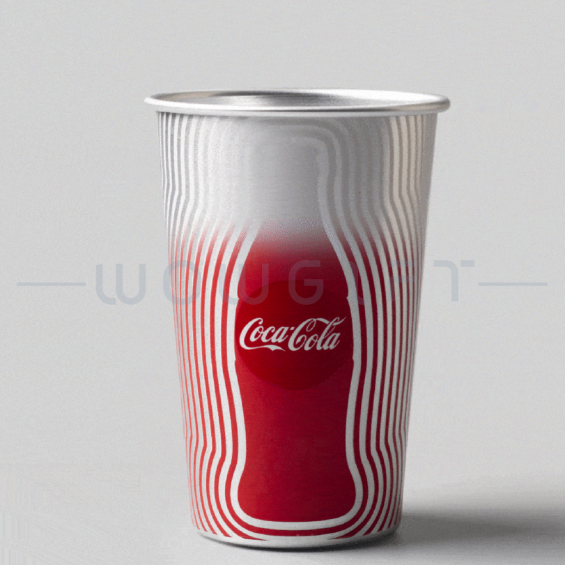 漸變式環保杯 | 回收鋁製鋁杯 350ml