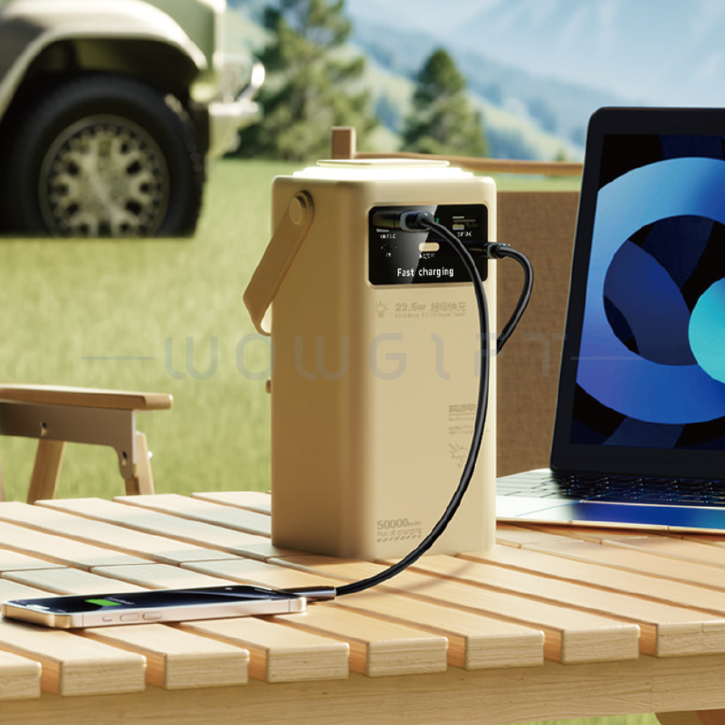 露營燈行動電源