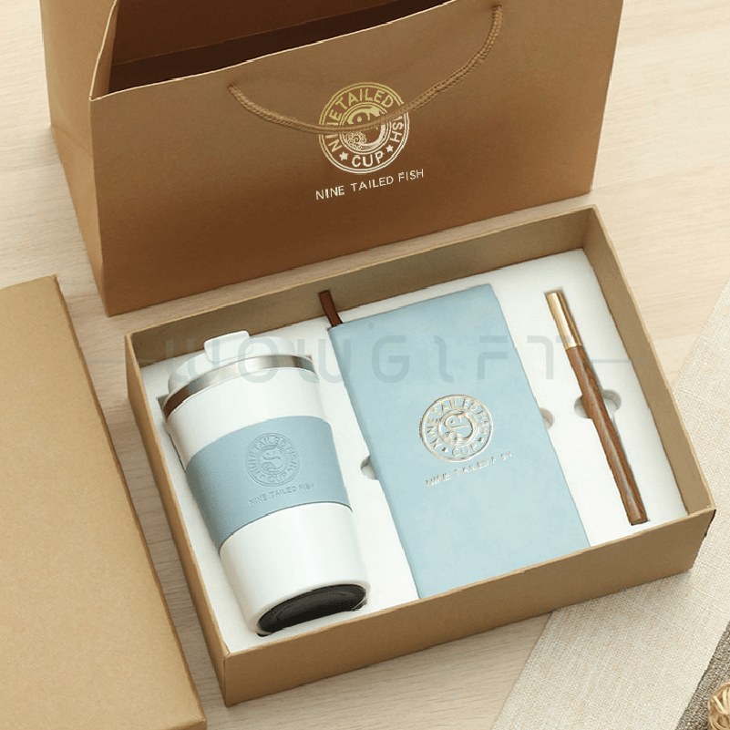 吸管杯｜筆記本｜原子筆禮盒組