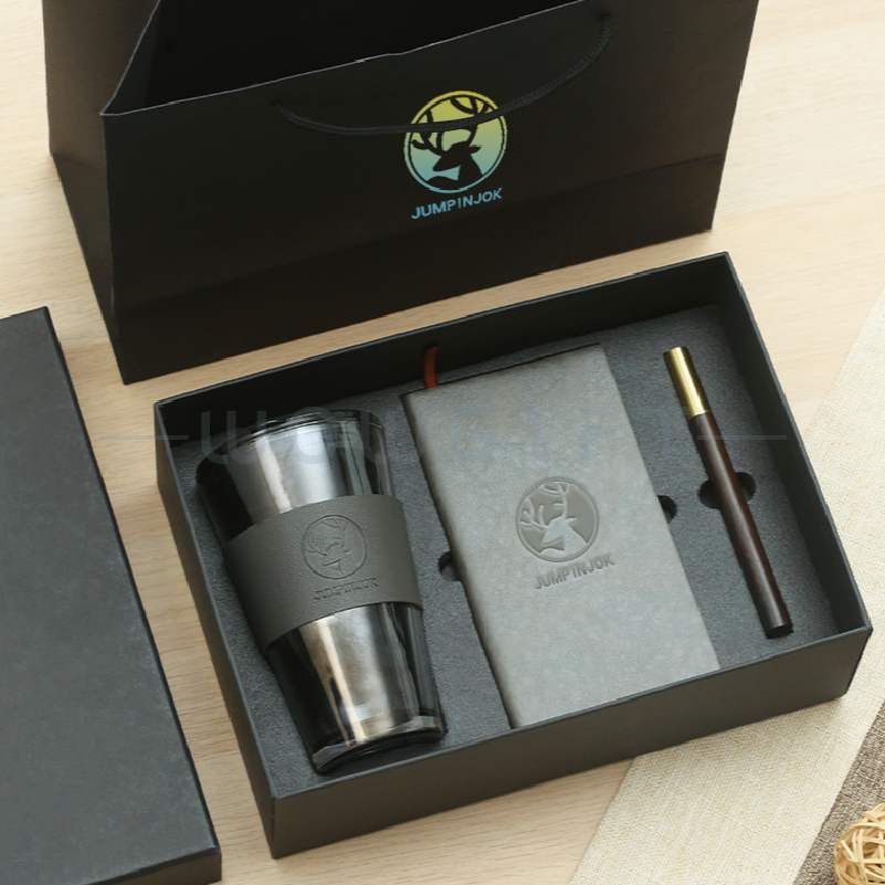 吸管杯｜筆記本｜原子筆禮盒組