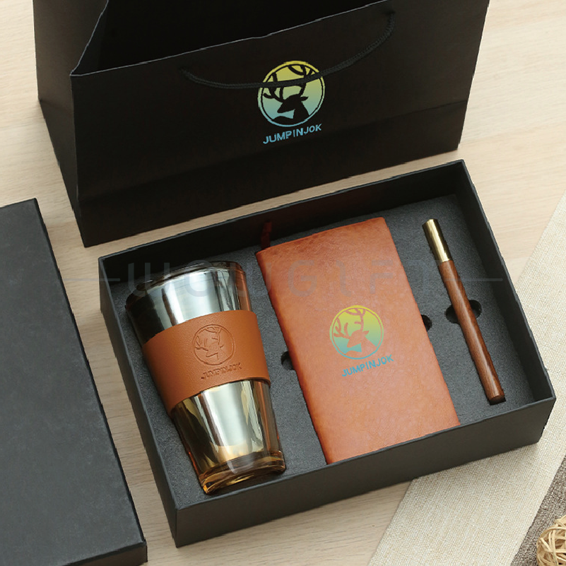 吸管杯｜筆記本｜原子筆禮盒組