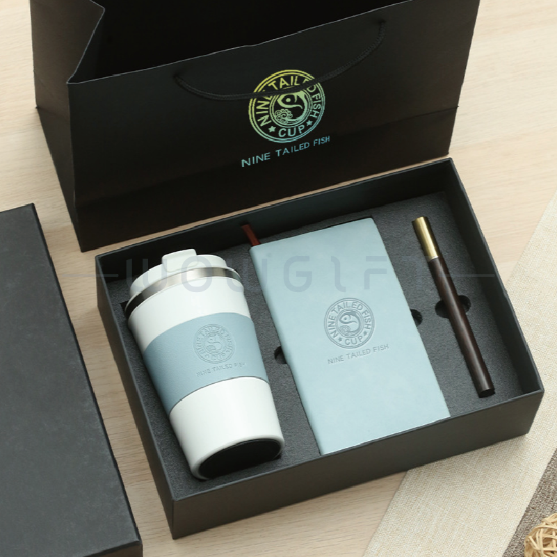 吸管杯｜筆記本｜原子筆禮盒組