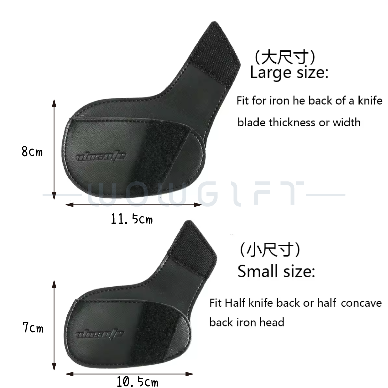 高爾夫球桿頭套．PU皮革桿頭保護套．LOGO客製
