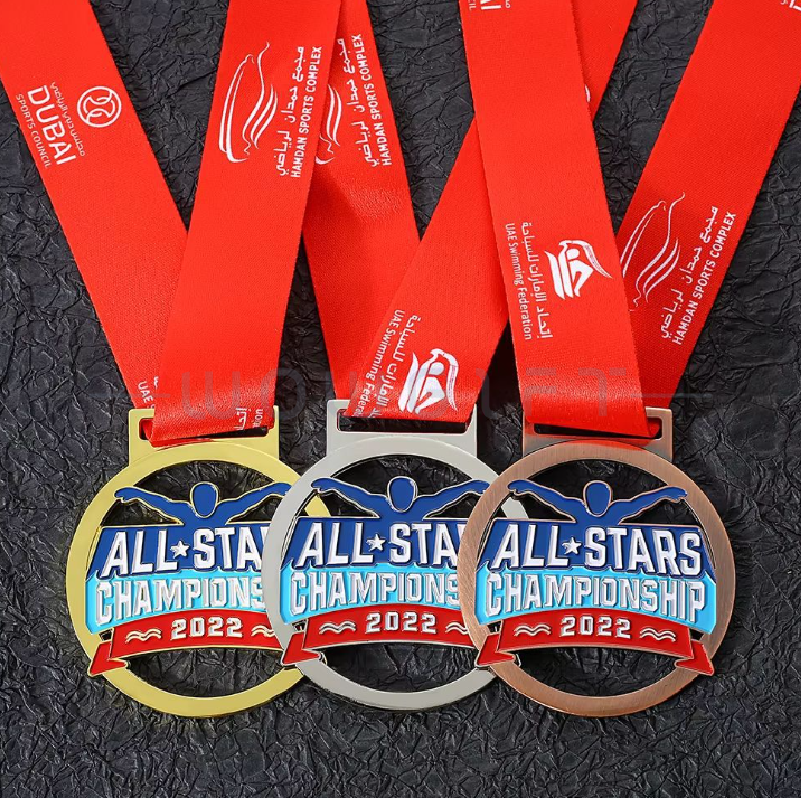 鋅合金完賽獎牌｜舞蹈｜游泳鐵人三項