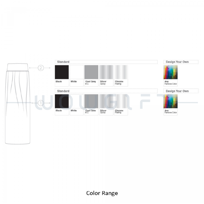 雙層可回收不鏽鋼瓶 | 客製水瓶