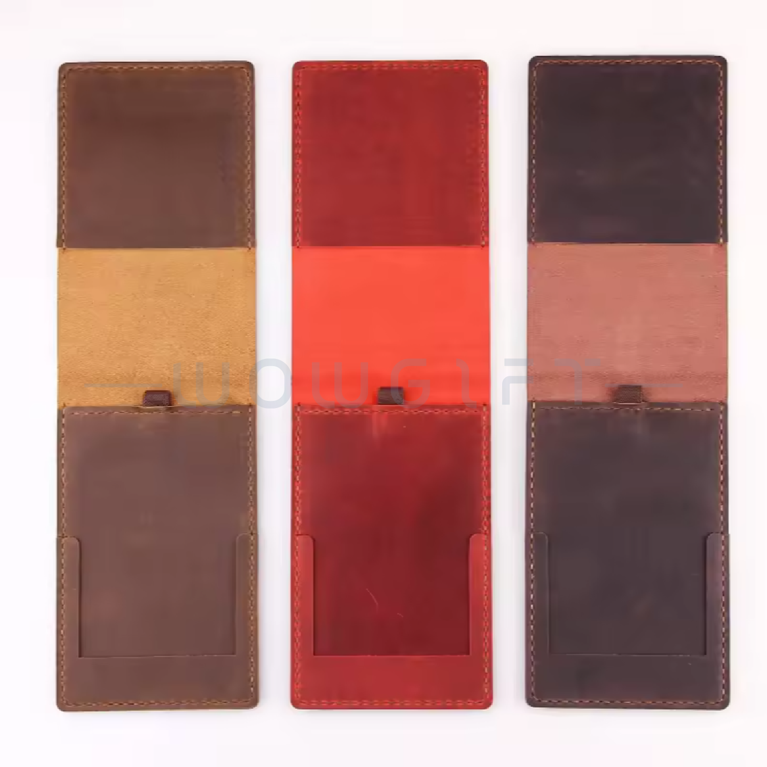 真皮高爾夫計分卡架