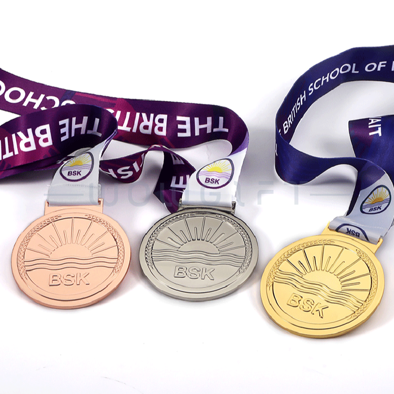 客制化鋅合金獎牌｜路跑｜游泳