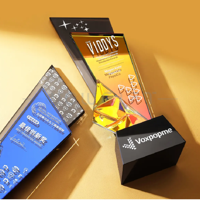 客制化水晶獎盃｜水晶獎牌