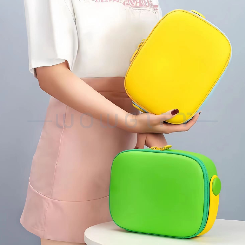 PVC硬殼手提化妝包