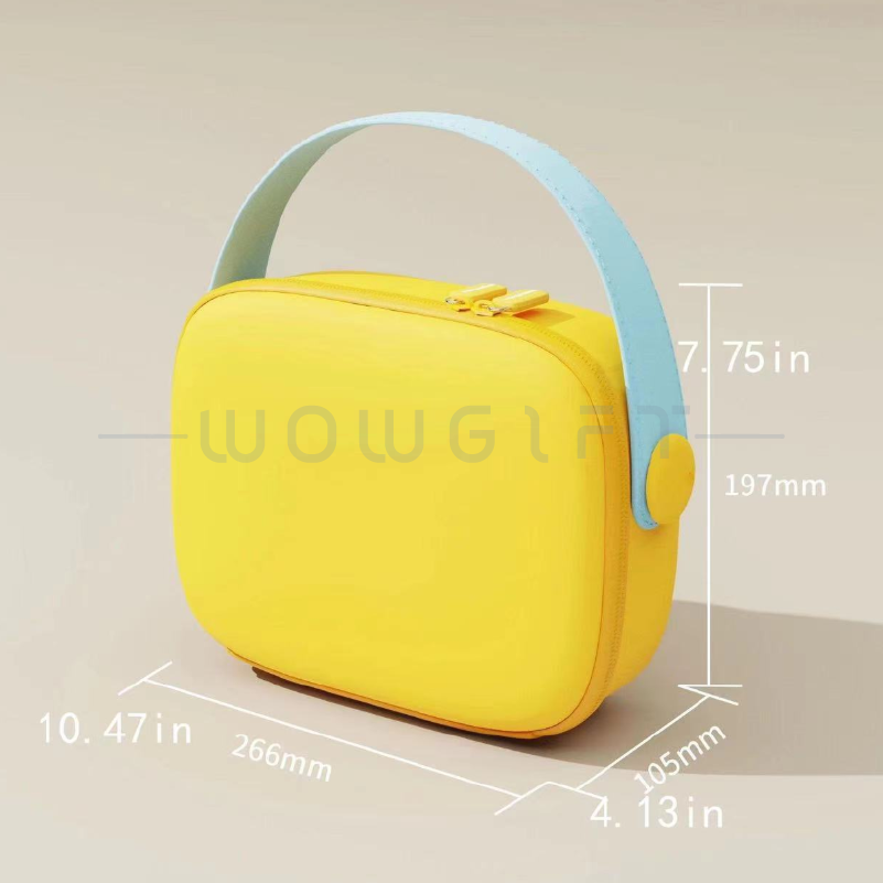 PVC硬殼手提化妝包