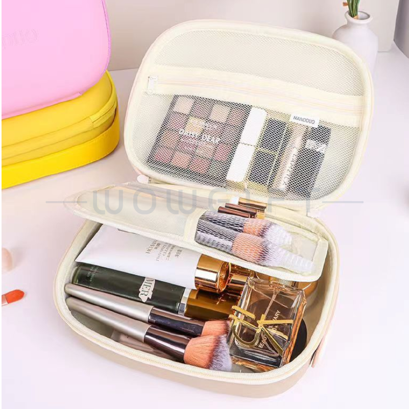 PVC硬殼手提化妝包