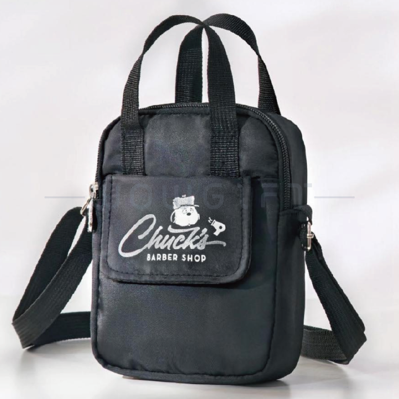 【snoopy史努比】復古理髮廳輕巧斜背袋