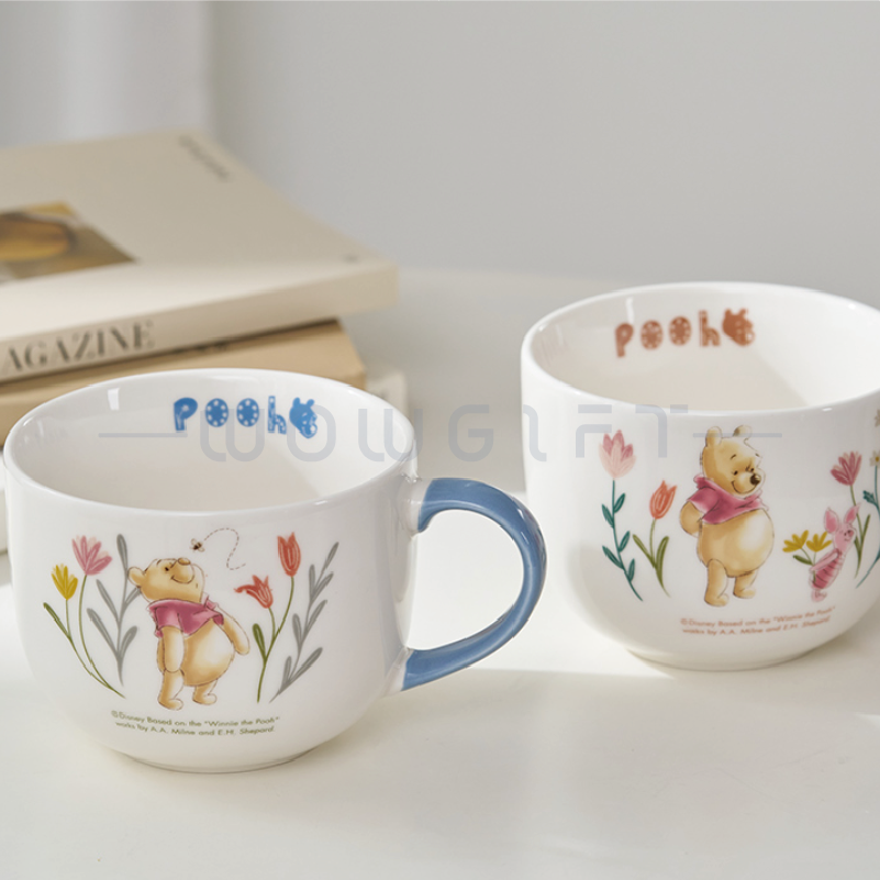 【小熊維尼】彩釉陶瓷馬克杯