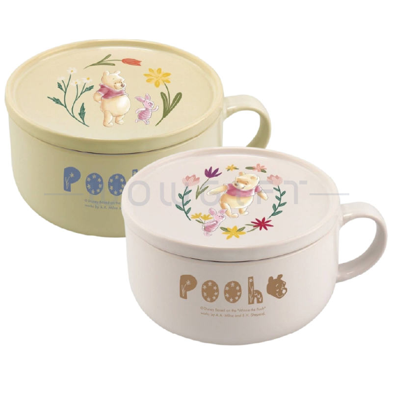 【小熊維尼】陶瓷碗盤二件組