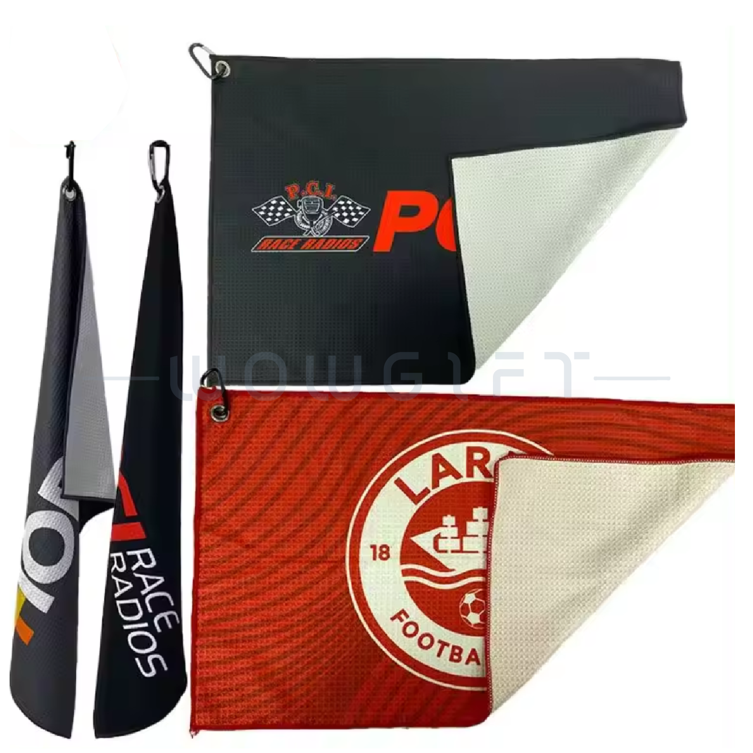 客製化高爾夫清潔毛巾