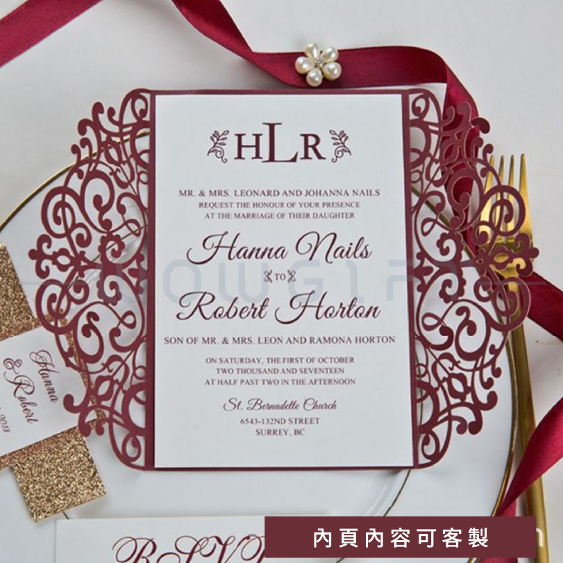 結婚請柬 | 客製喜帖