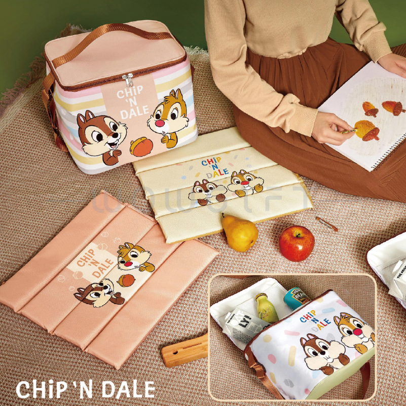 【奇奇蒂蒂】側背保溫袋｜摺疊坐墊收納袋