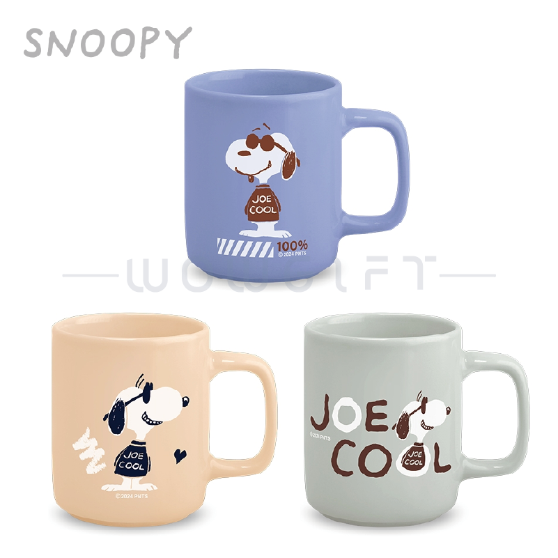 【snoopy史努比】 杯墊馬克杯組