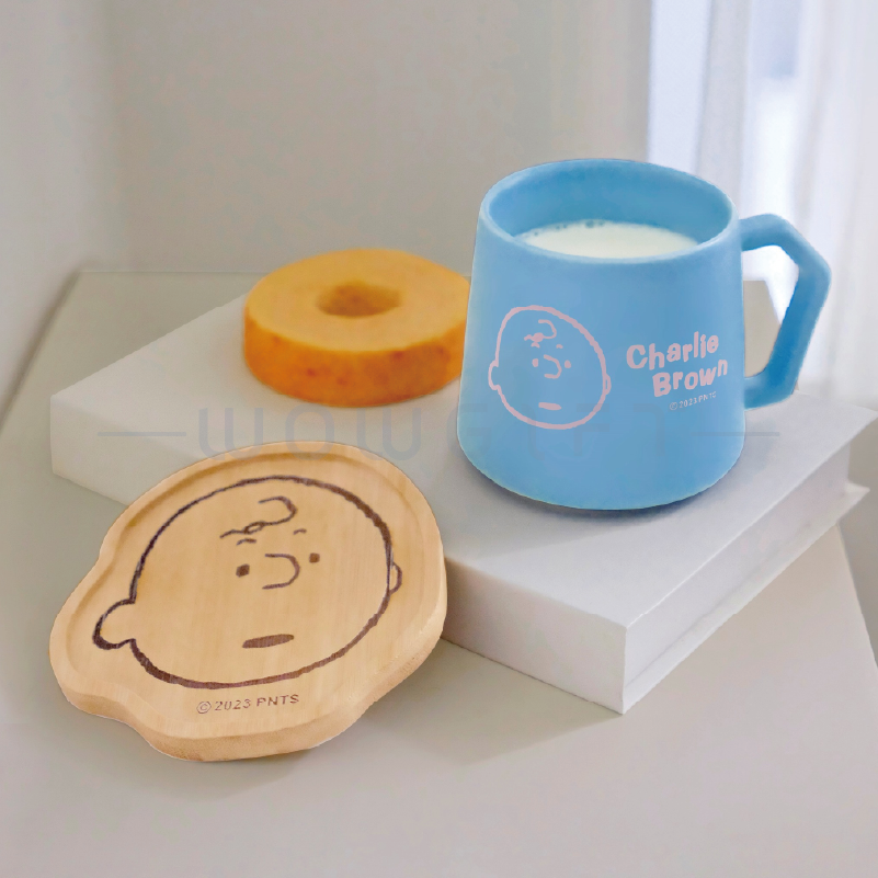 【snoopy史努比】 杯墊馬克杯組