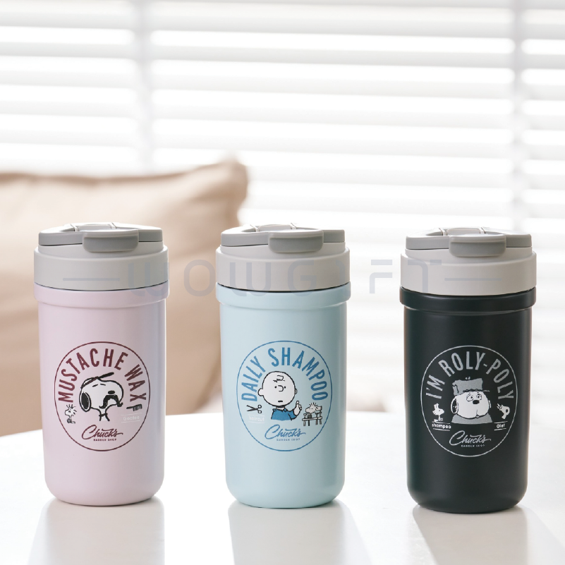 【snoopy史努比】隨行雙飲真空保溫杯