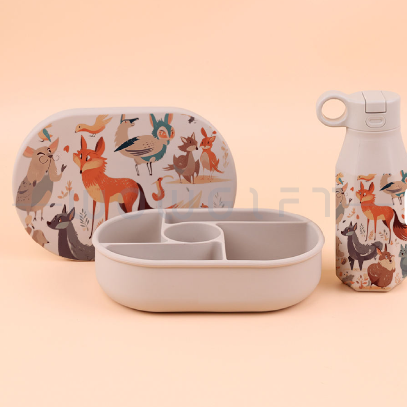 環保矽膠便當盒套組（可客製顏色與包裝）