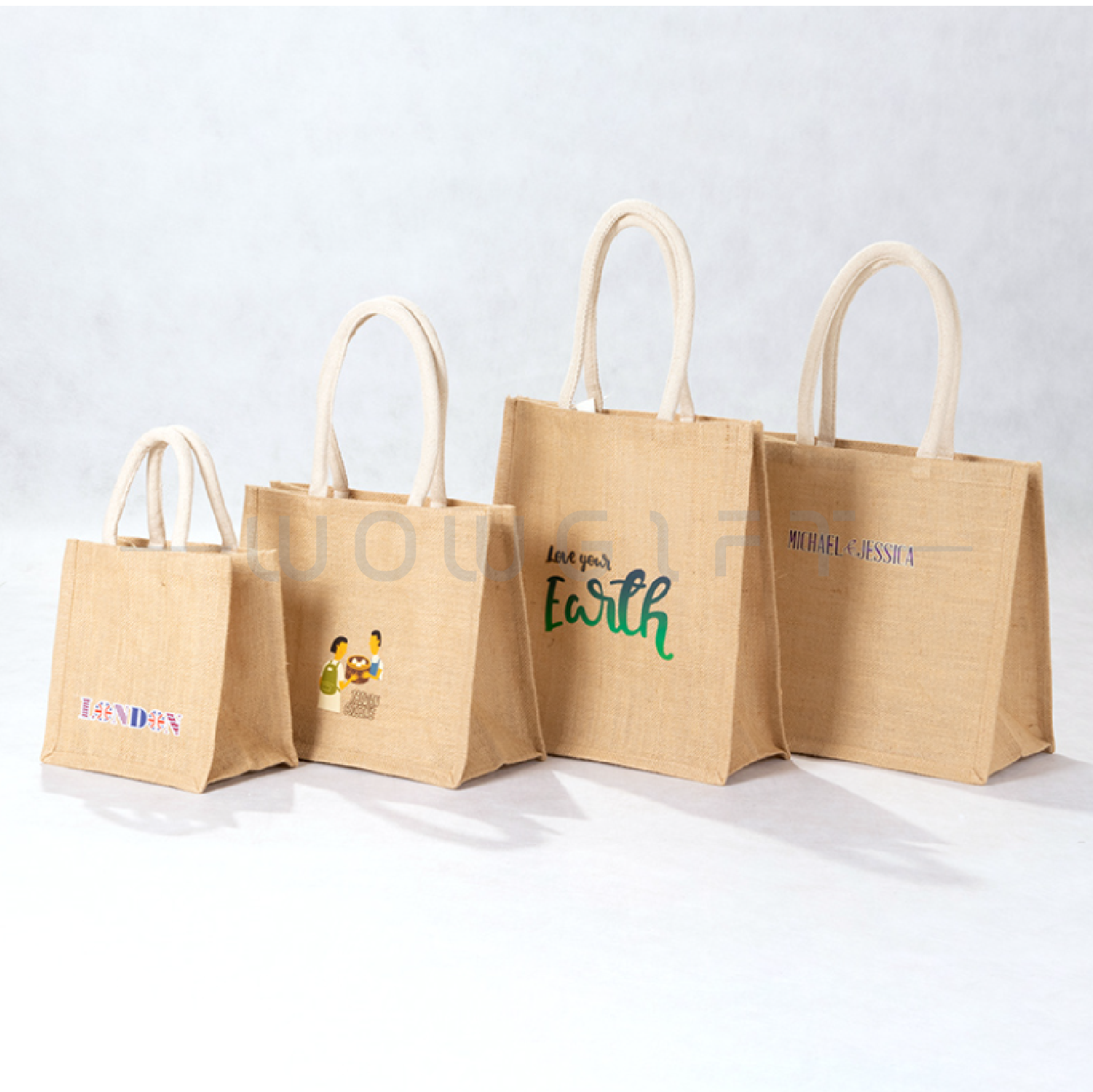 客製黃麻購物袋