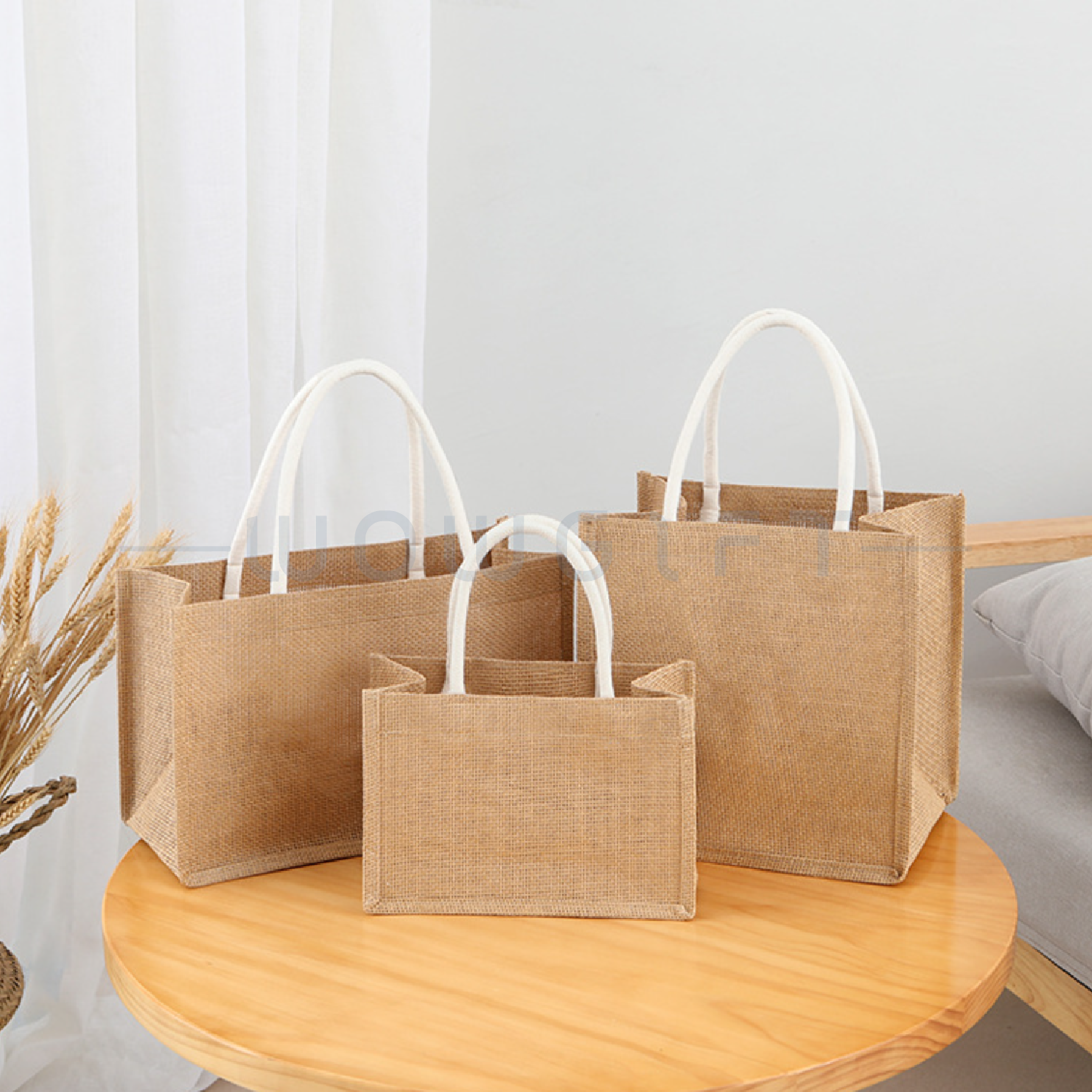 客製黃麻購物袋