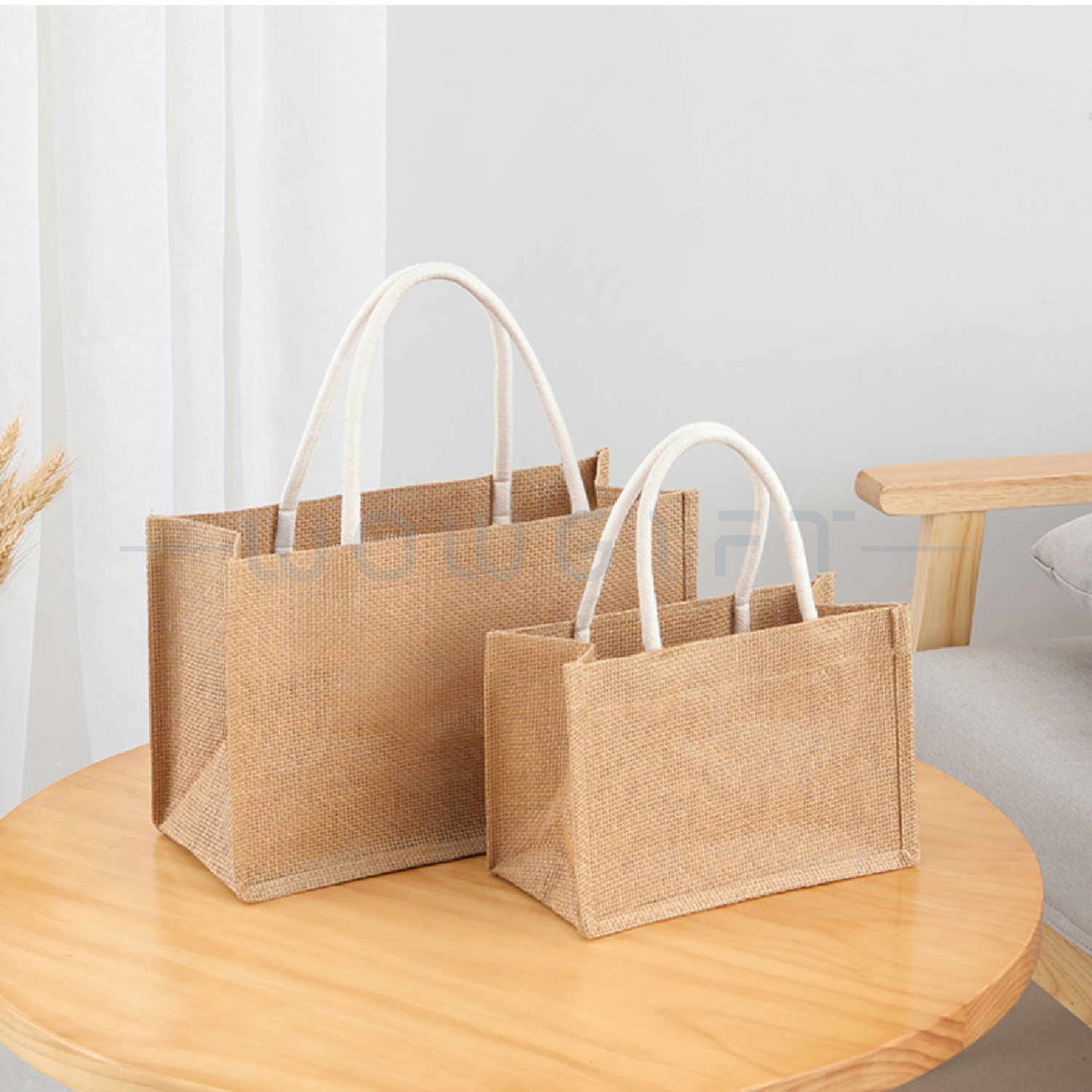 客製黃麻購物袋