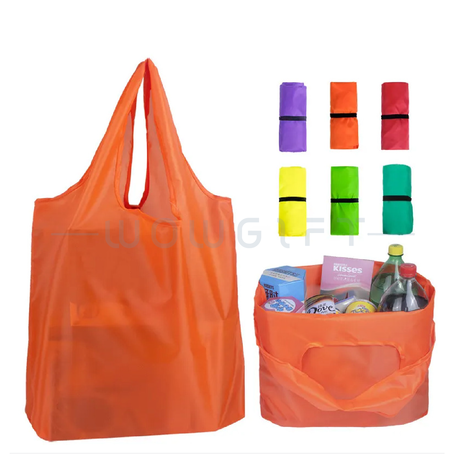 可摺疊尼龍購物袋．大容量環保袋