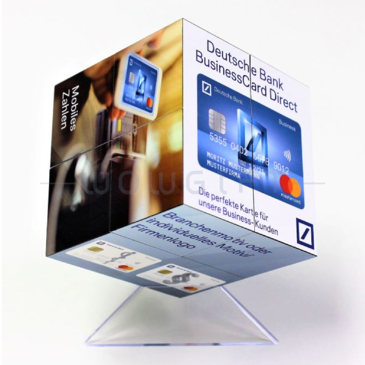 魔術方塊．互動翻轉展示立方