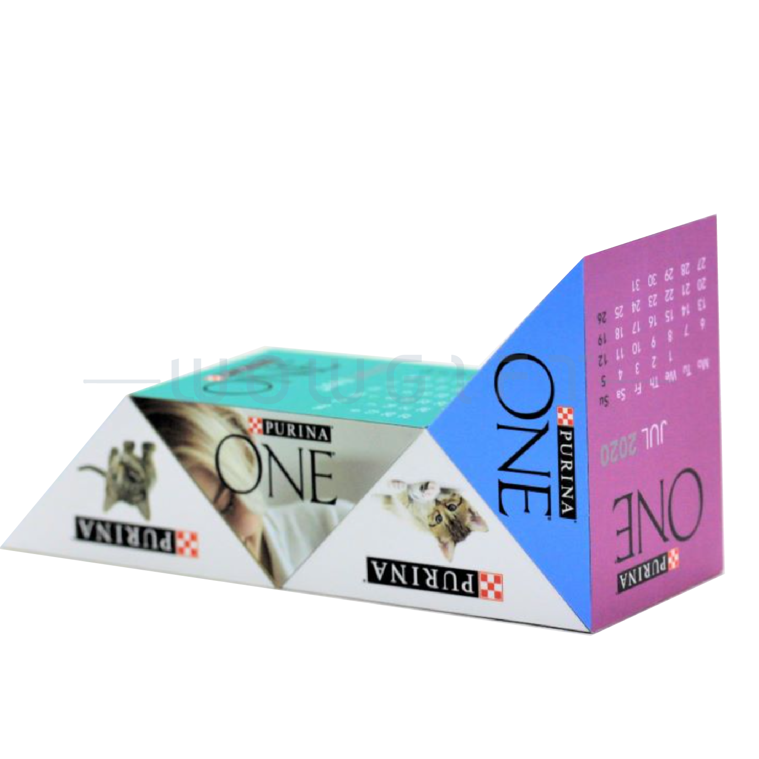 神奇磁性三角日曆．可拼組造型的磁吸桌上年曆