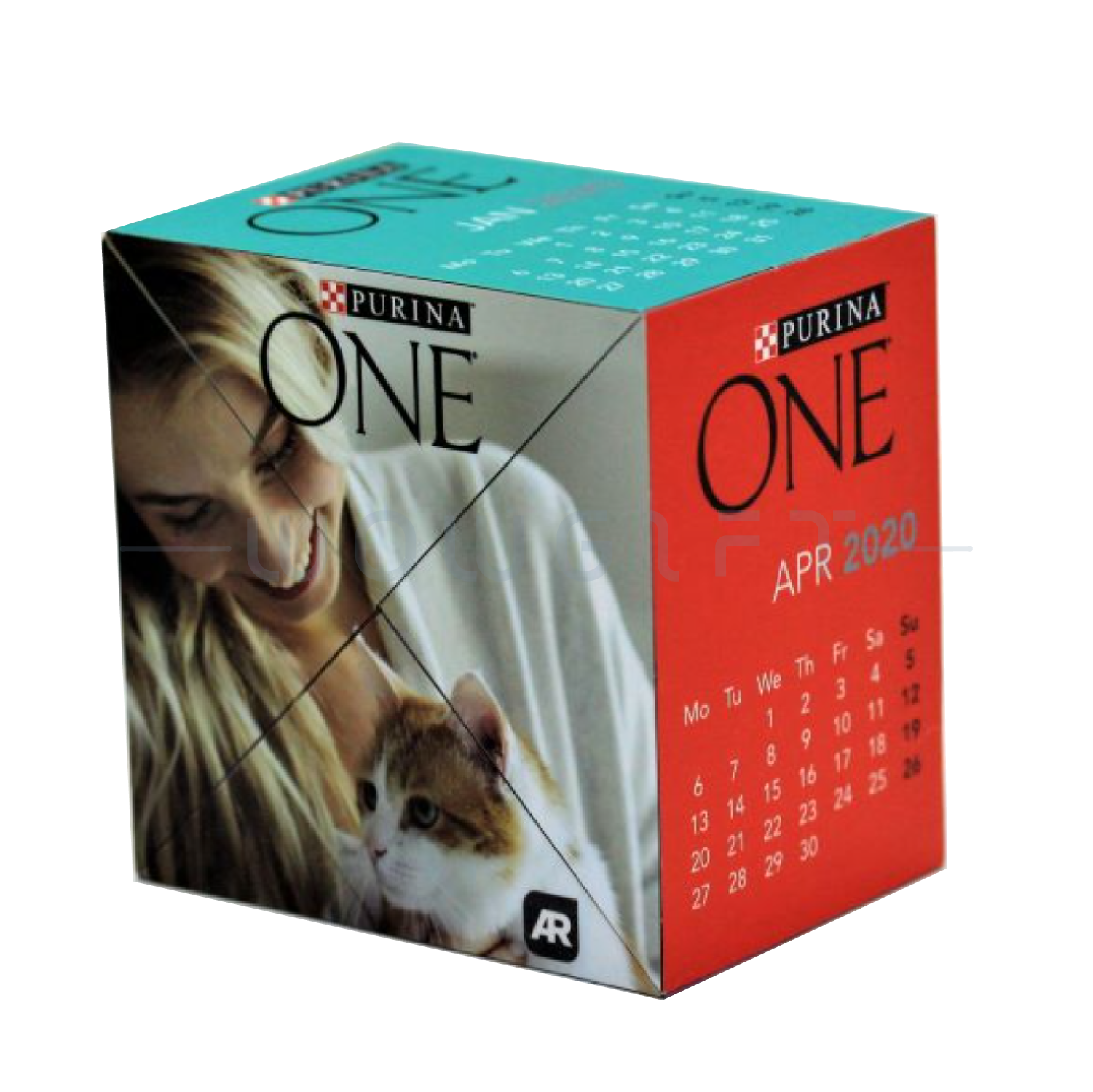 神奇磁性三角日曆．可拼組造型的磁吸桌上年曆