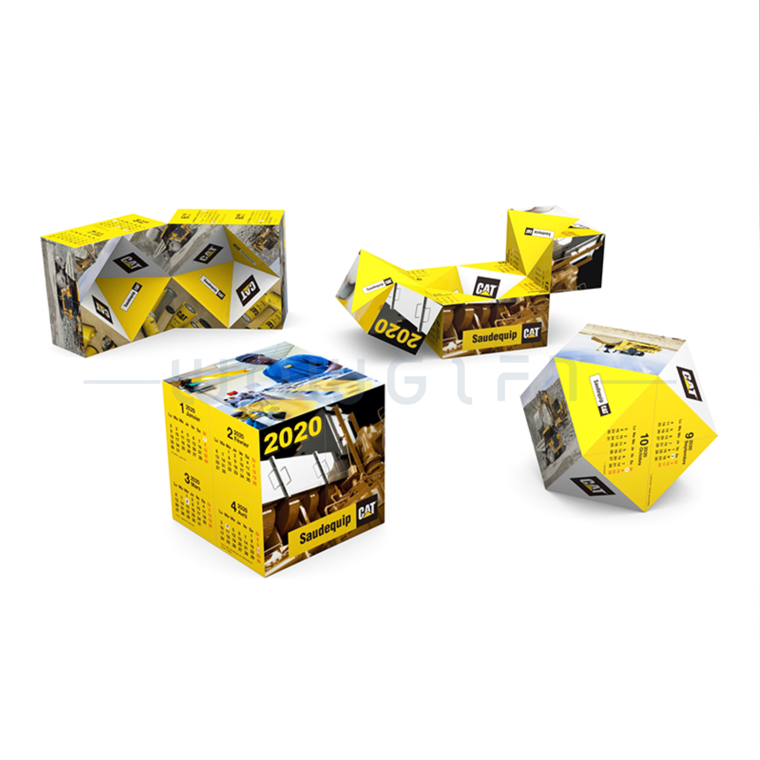 魔鏡動態展示品．多面翻折促銷工具