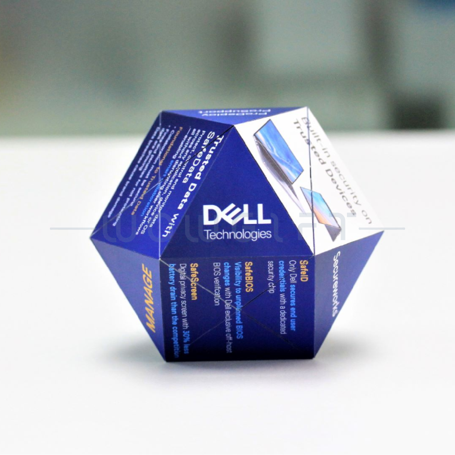 魔鏡動態展示品．多面翻折促銷工具