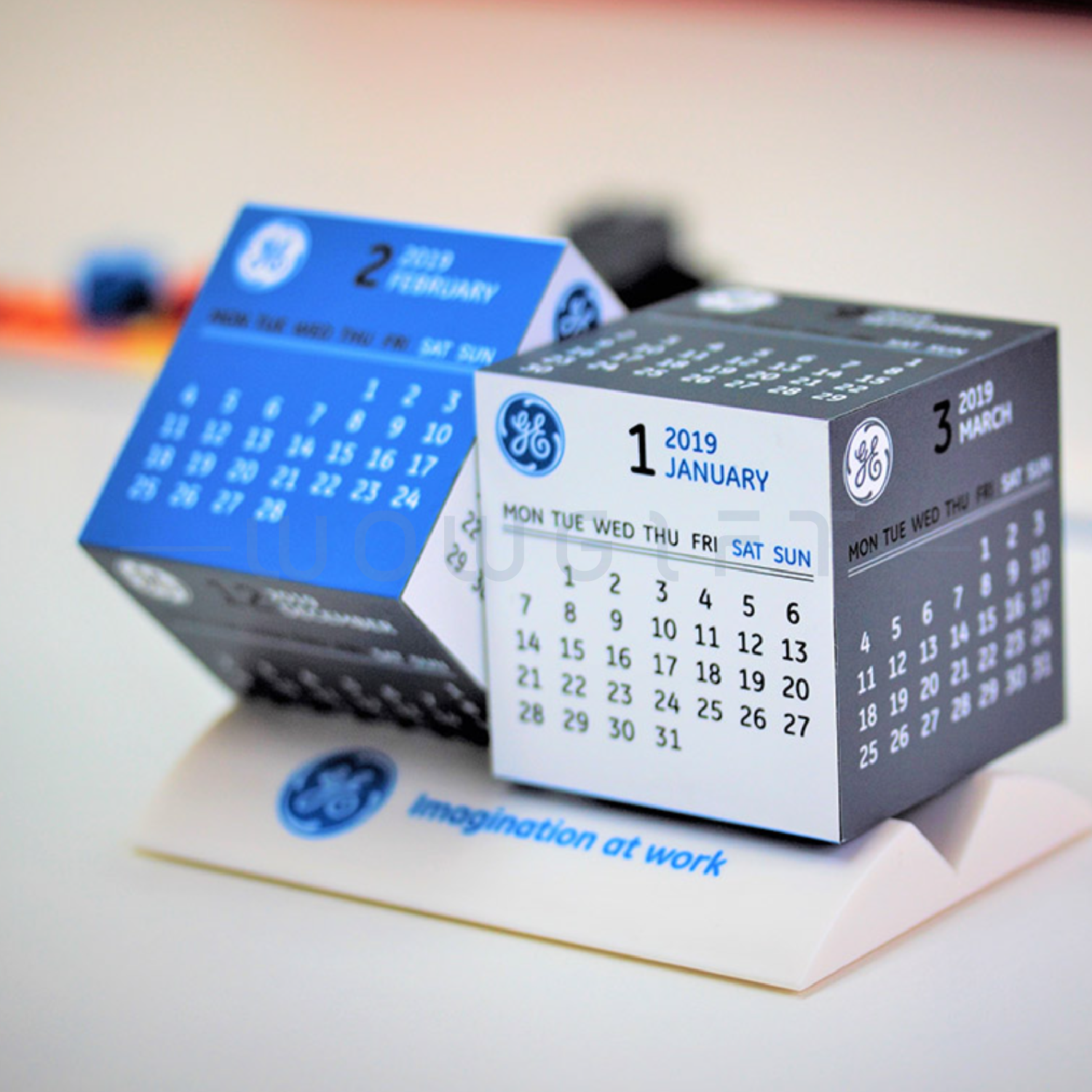 魔法雙人直立式日曆