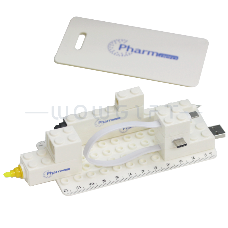 客製樂高積木文具組