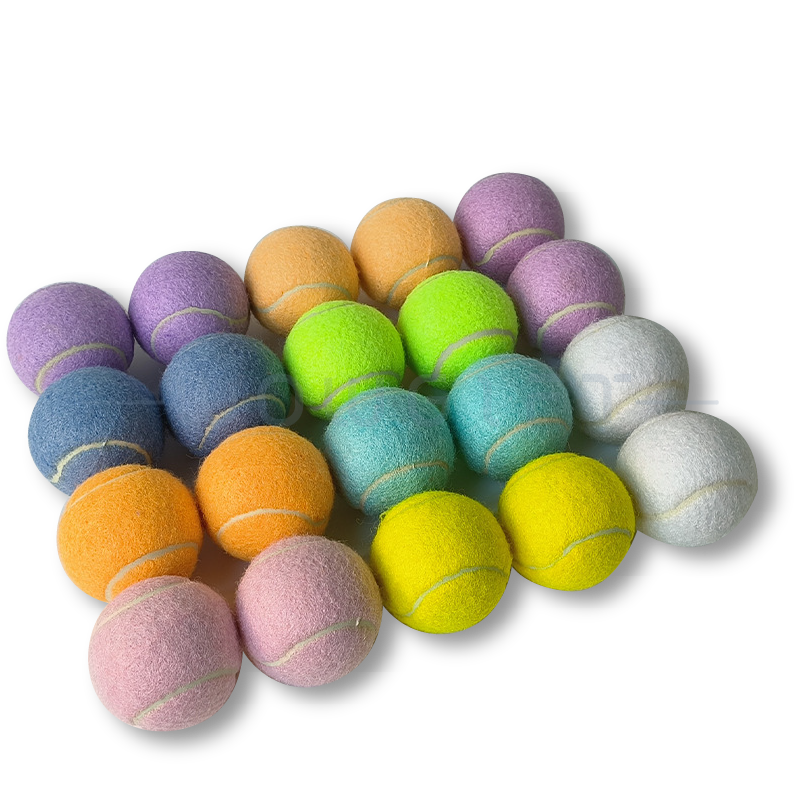 客製訓練網球．馬卡龍色系彈力球
