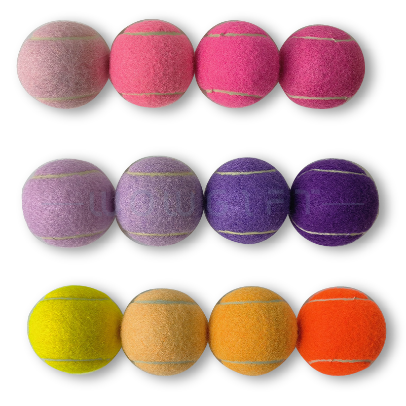 客製訓練網球．馬卡龍色系彈力球