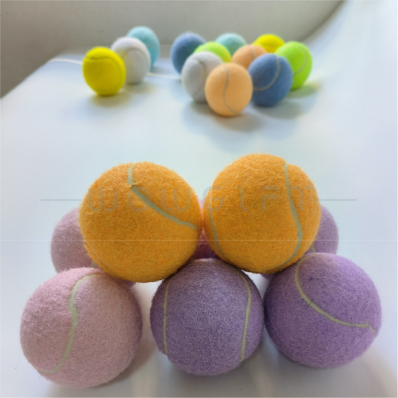 客製訓練網球．馬卡龍色系彈力球