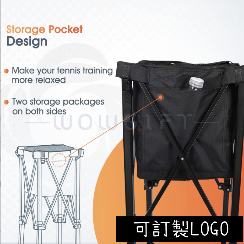 客製網球推車