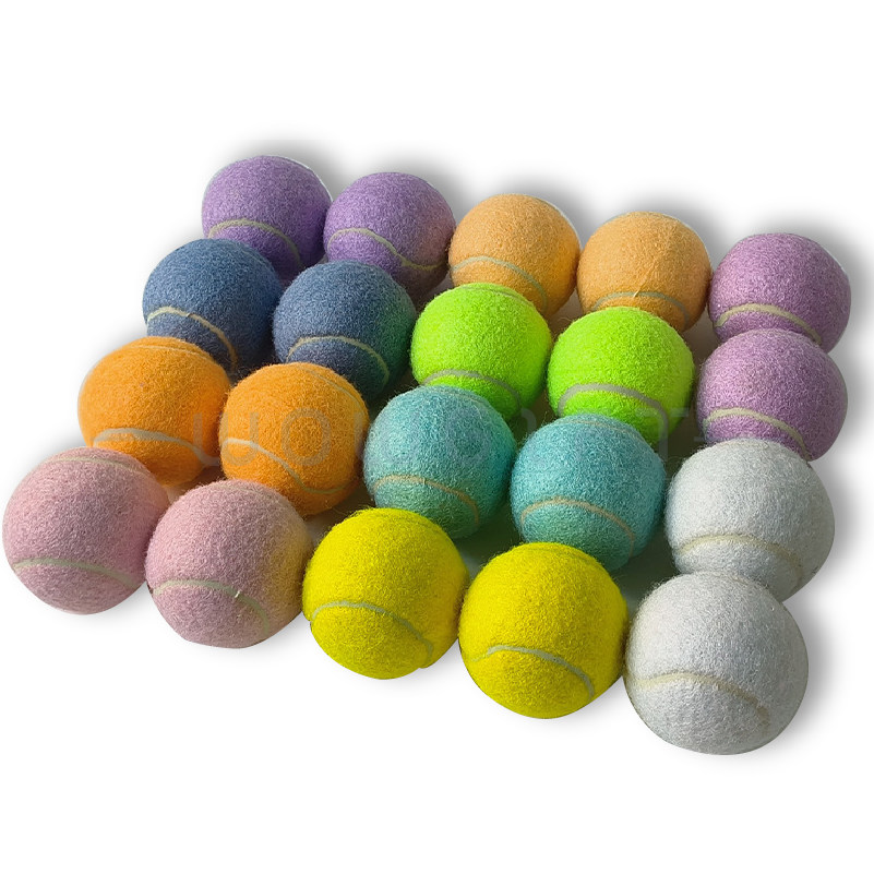 客製訓練網球．馬卡龍色系彈力球