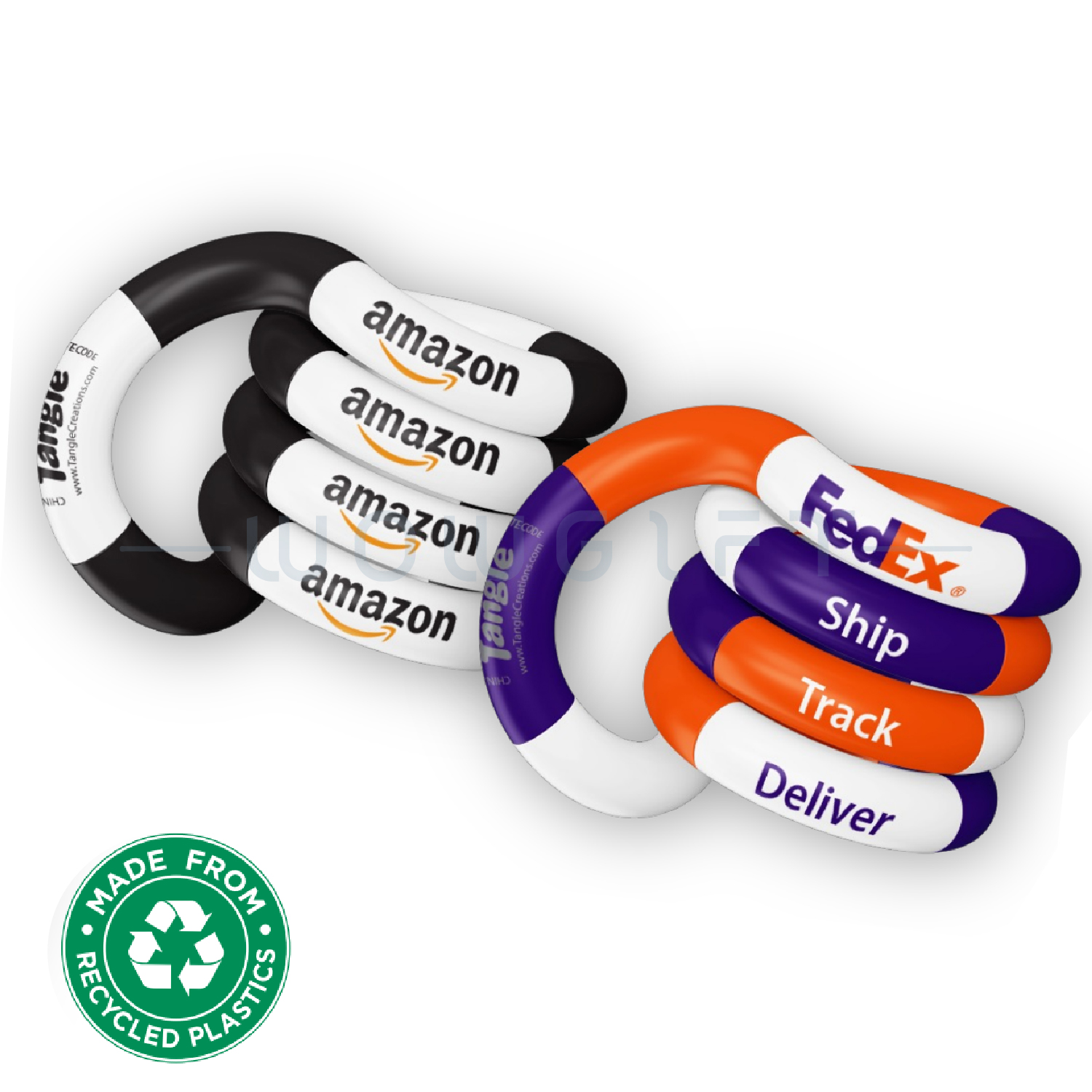 Tangle Fidget．OEM 客製顏色減壓旋轉玩具