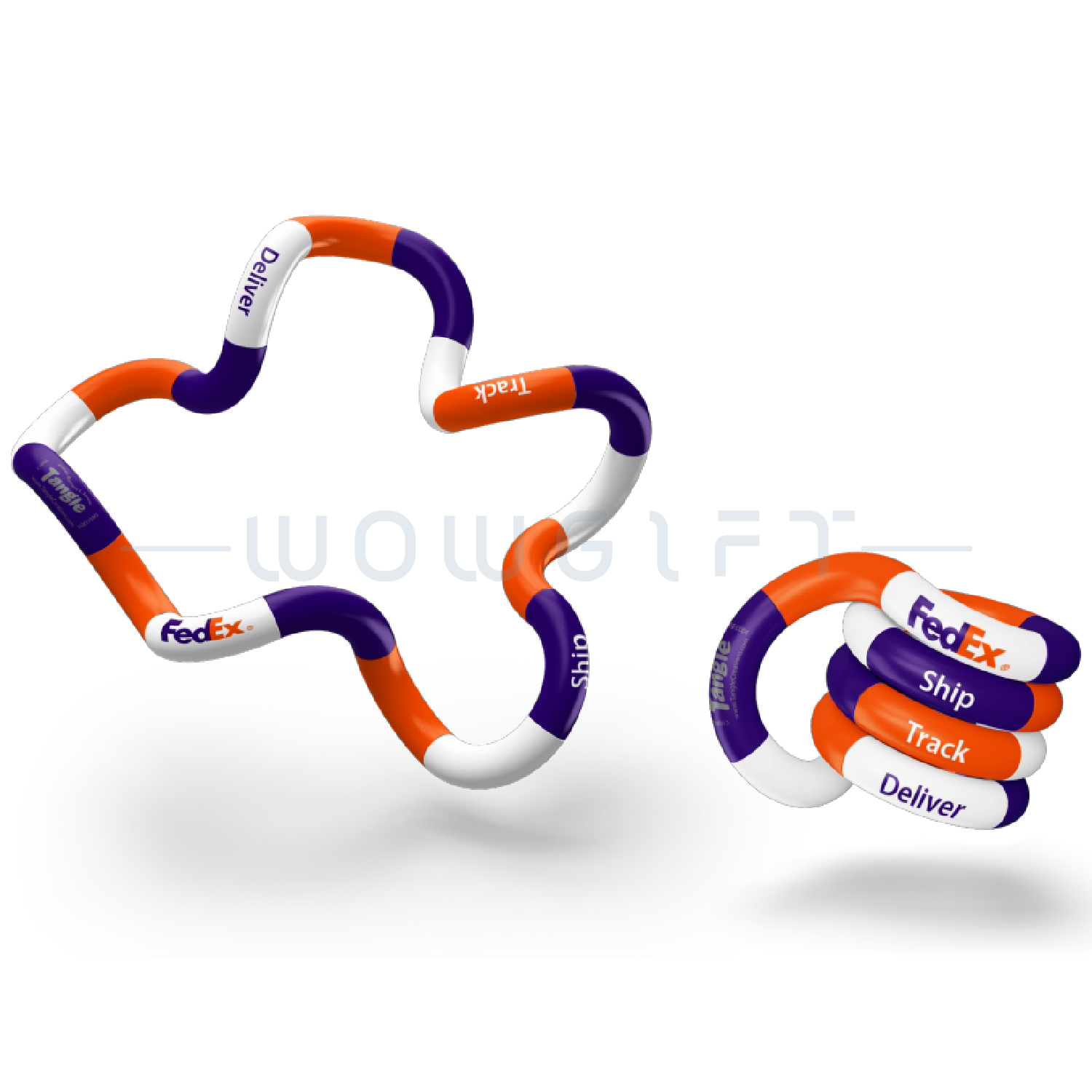 Tangle Fidget．OEM 客製顏色減壓旋轉玩具
