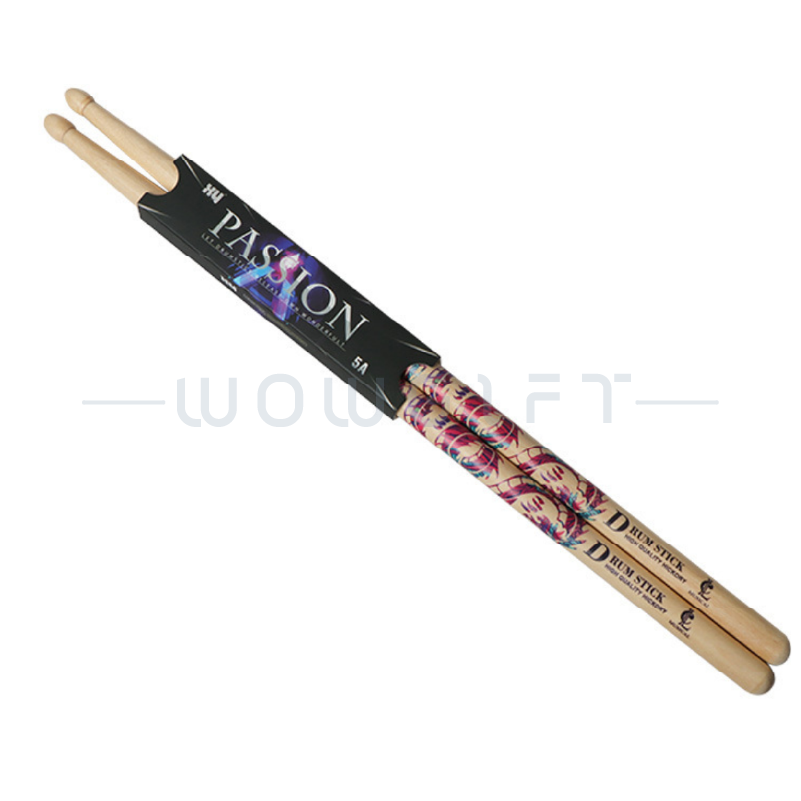 楓木鼓棒客製．5A／5B／7A 多規格．樂團周邊贈品