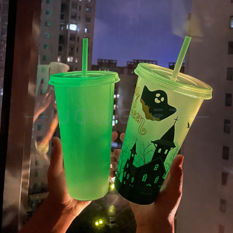 夜光吸管杯